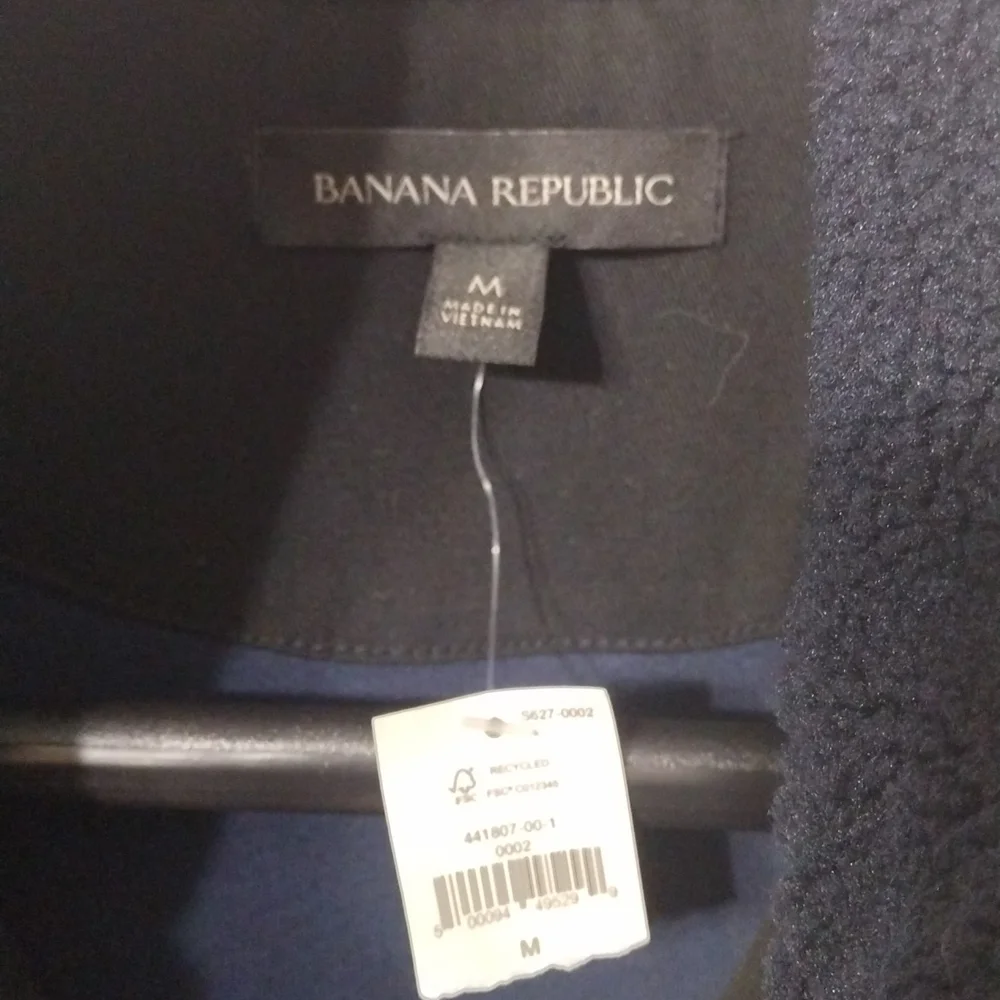 Banana Republic Sherpa Moto Jacket